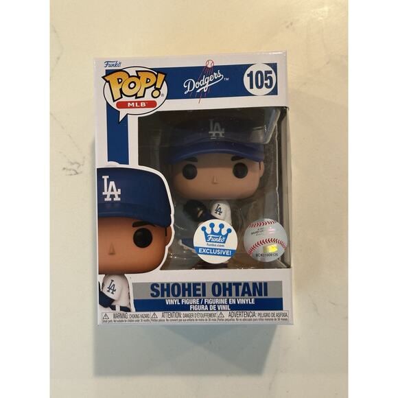 Funko Pop! MLB Shohei Ohtani #105 Funko Exclusive Dodgers pitching #3 - Picture 1 of 7